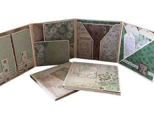  Dawn’s Mix & Match Slimline Folios Online Workshop