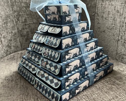  Tower of Treats Advent Calendar Online Workshop